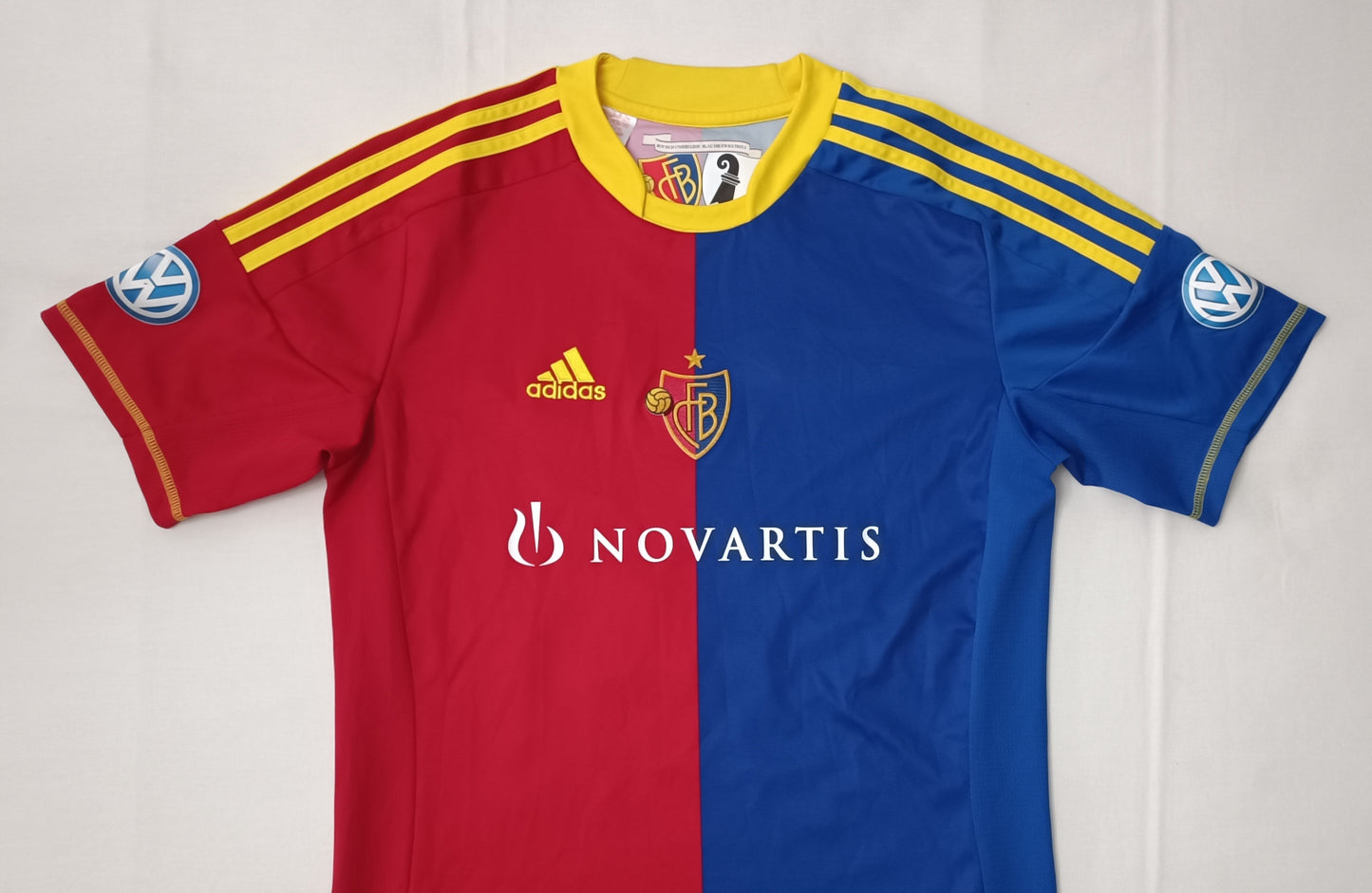 (S) Adidas FC Basel #22 M. Salah home Jersey тениска