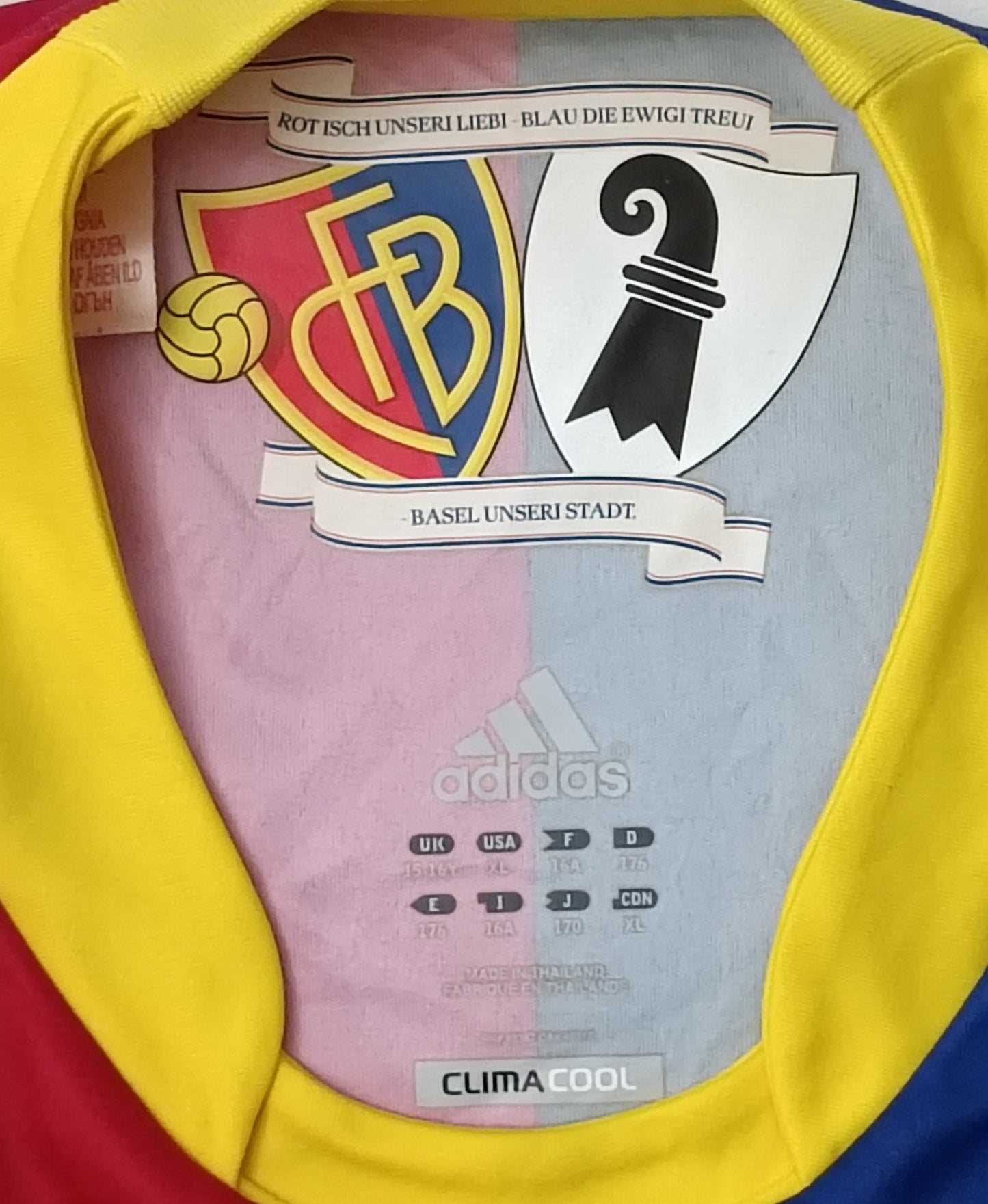 (S) Adidas FC Basel #22 M. Salah home Jersey тениска