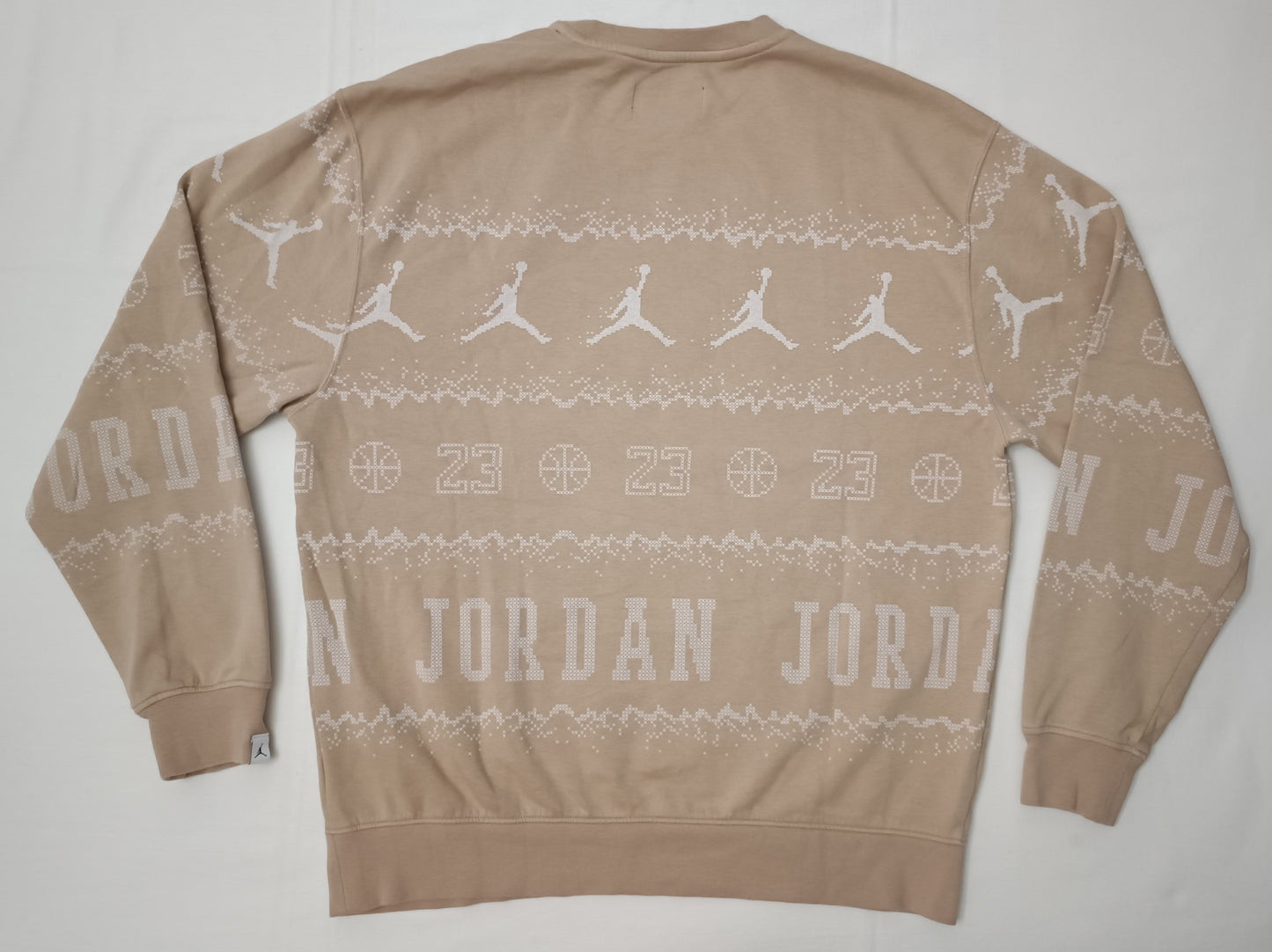 (L) Jordan AIR Nike Essentials Holiday Fleece Sweatshirt горнище