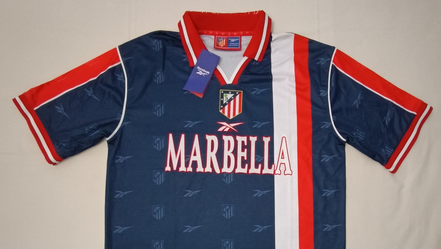 (XL) Reebok Atletico Madrid 1998/99 Away Jersey тениска