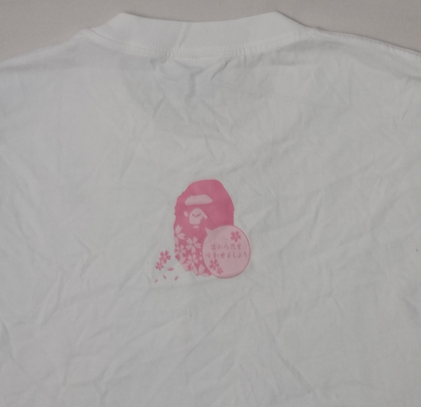 (M) A Bathing Ape Bape Sakura Shirt тениска