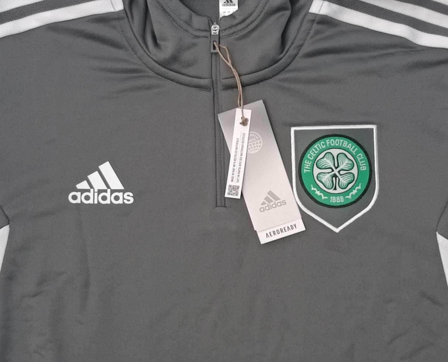 (L) Adidas Celtic Sweatshirt горнище