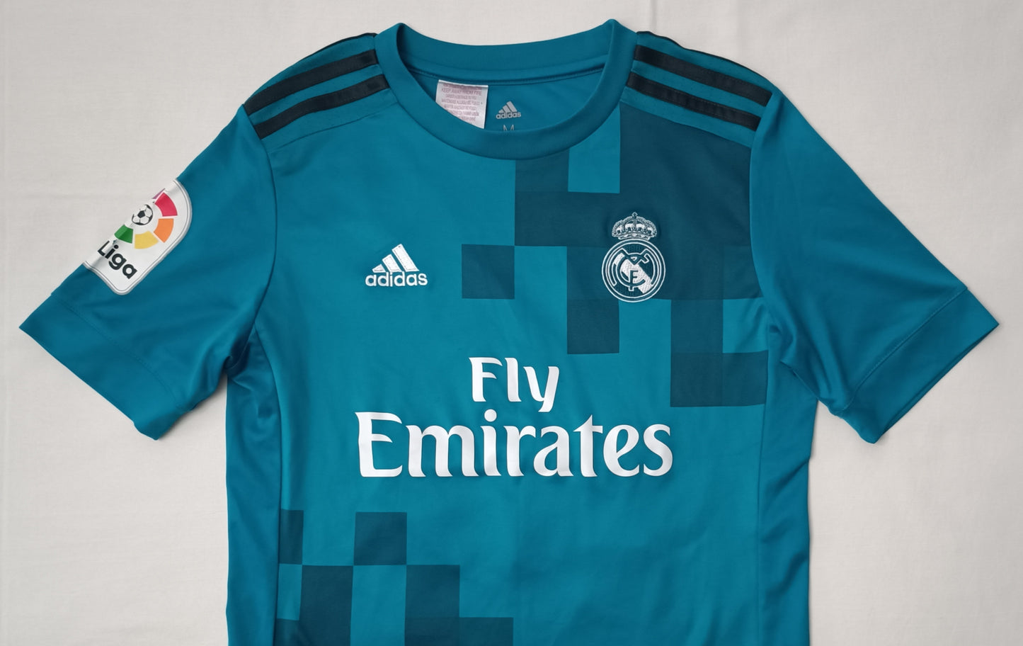 (ДЕТСКО) (Ръст 140-152см) Adidas Real Madrid #14 Casemiro 2017/18 Third Jersey тениска