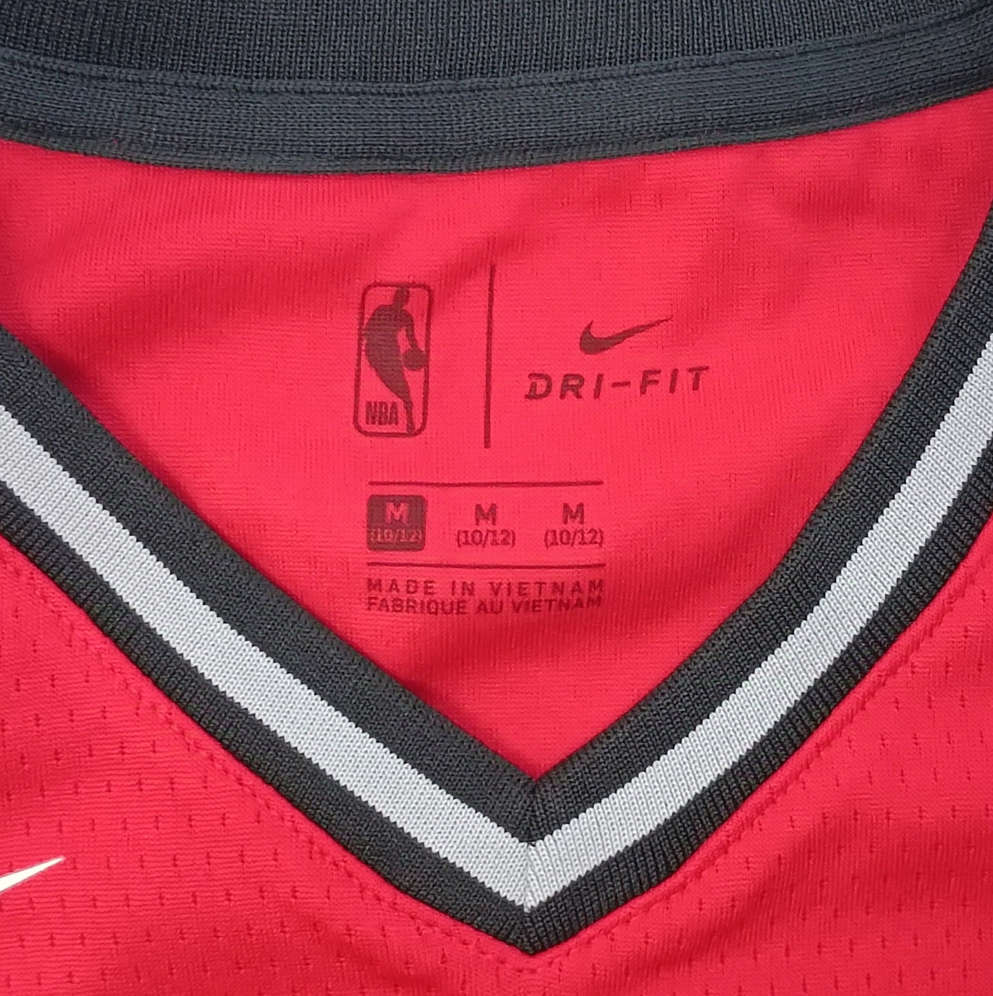 (ДЕТСКО) (Ръст 128-137см, 137-147см) Nike DRI-FIT NBA Toronto Raptors Jersey потник