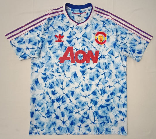 (L) Adidas Manchester United Human Race x Pharrell Williams Jersey тениска