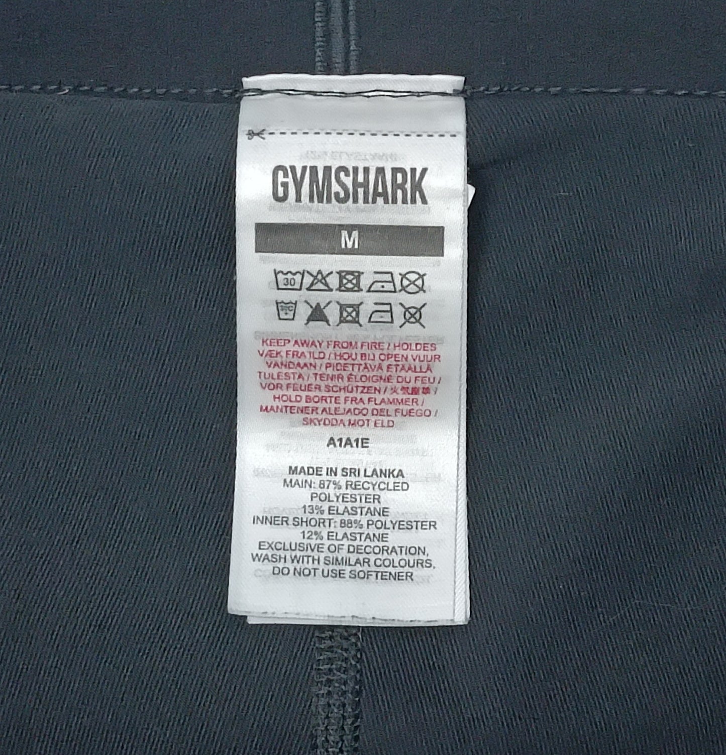 (M) Gymshark Speed 2in1 Shorts шорти