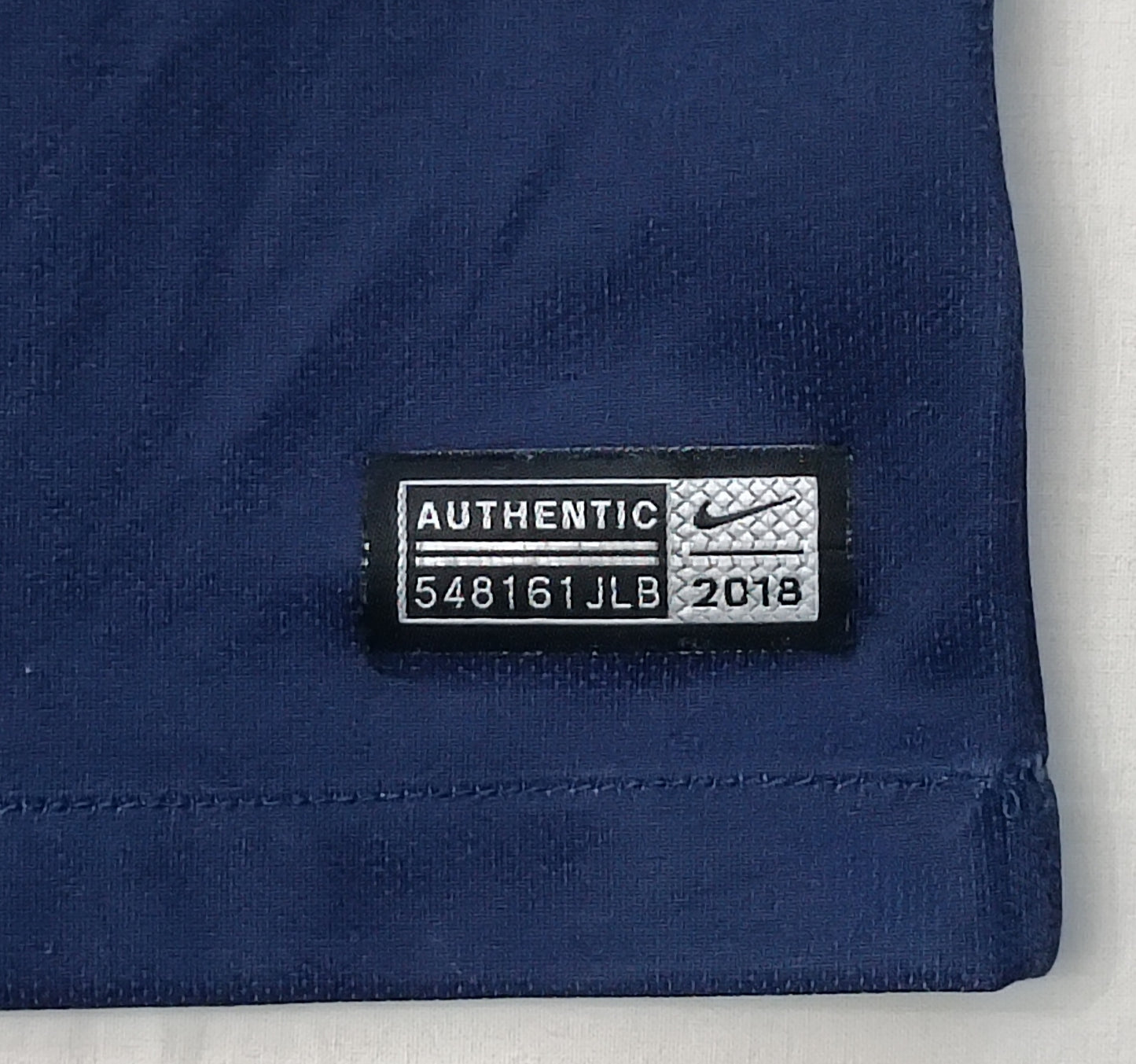 (ДЕТСКО) (Ръст 147-158см) Nike DRI-FIT PSG Paris Saint-Germain #7 Mbappe Home Jersey тениска