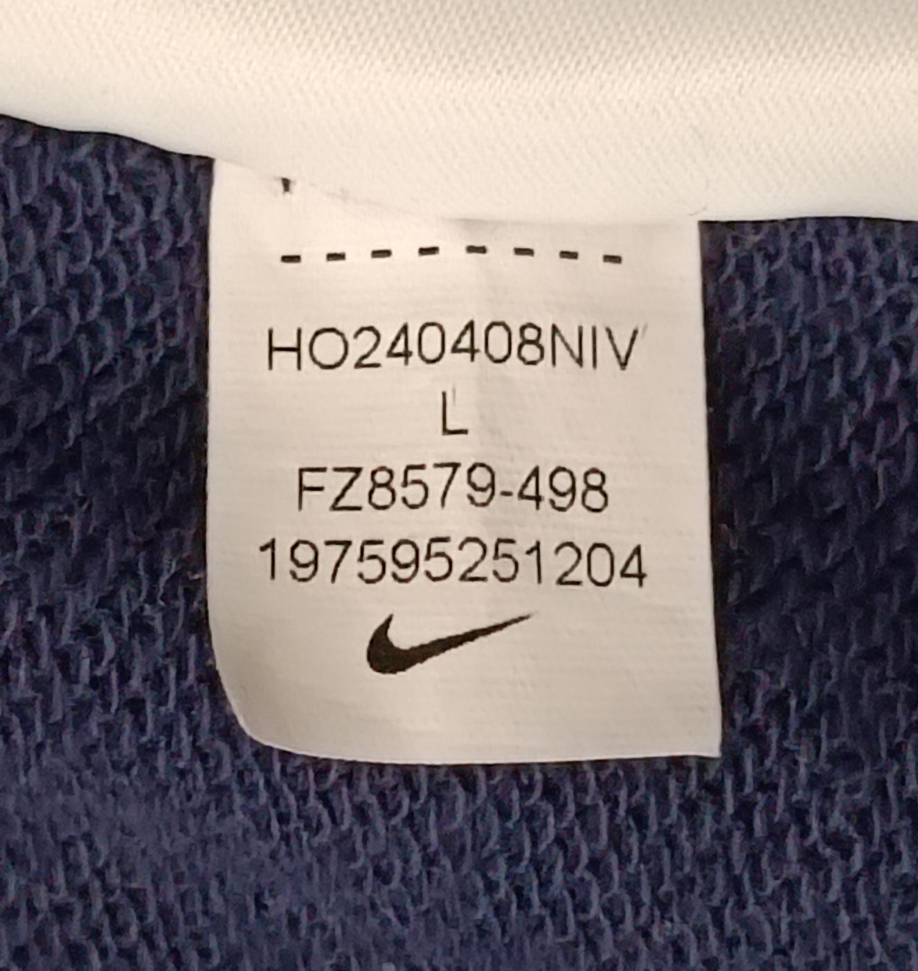(L) Nike Inter Milan Sportswear Washed Hoodie Sweatshirt горнище