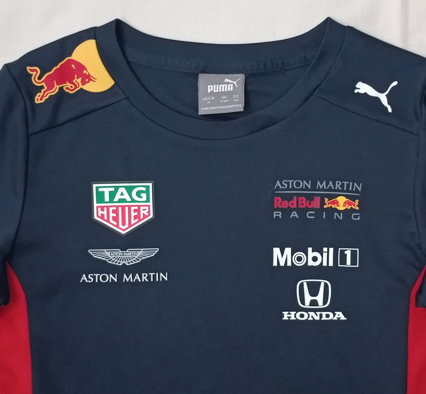 (ДЕТСКО) (Ръст 128-140см) Puma Red Bull Racing Formula 1 Tee тениска