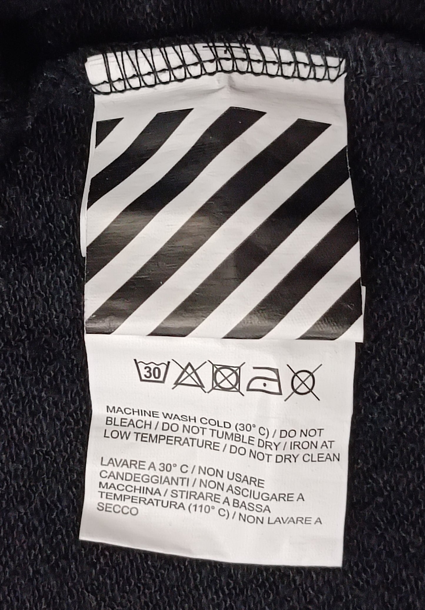 (L) Off-White Sweatshirt горнище