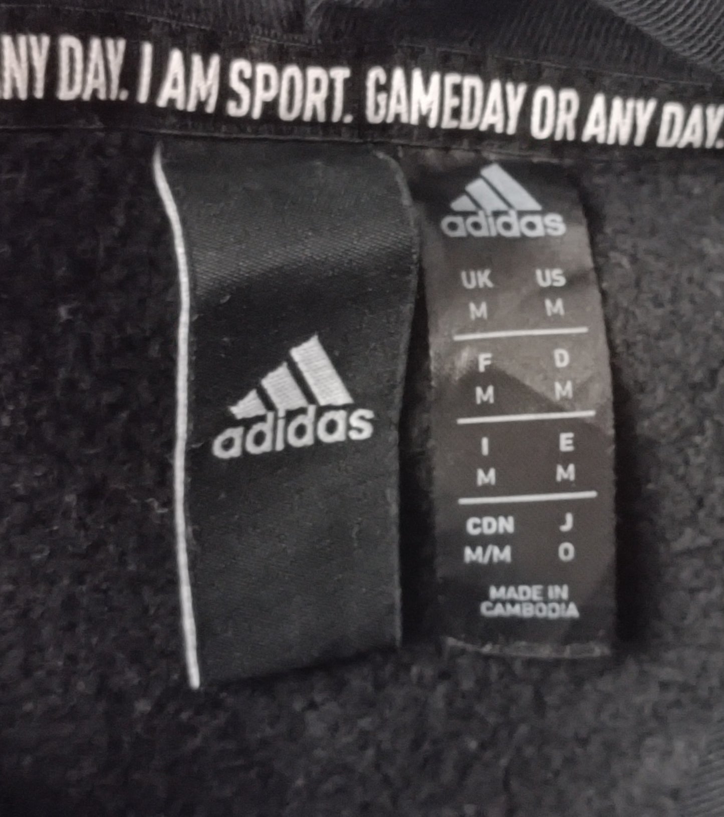 (M) Adidas Logo Hoodie горнище