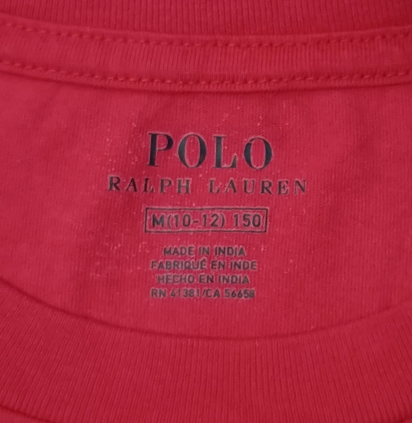 (ДЕТСКО) (Ръст 137-147см) POLO Ralph Lauren тениска