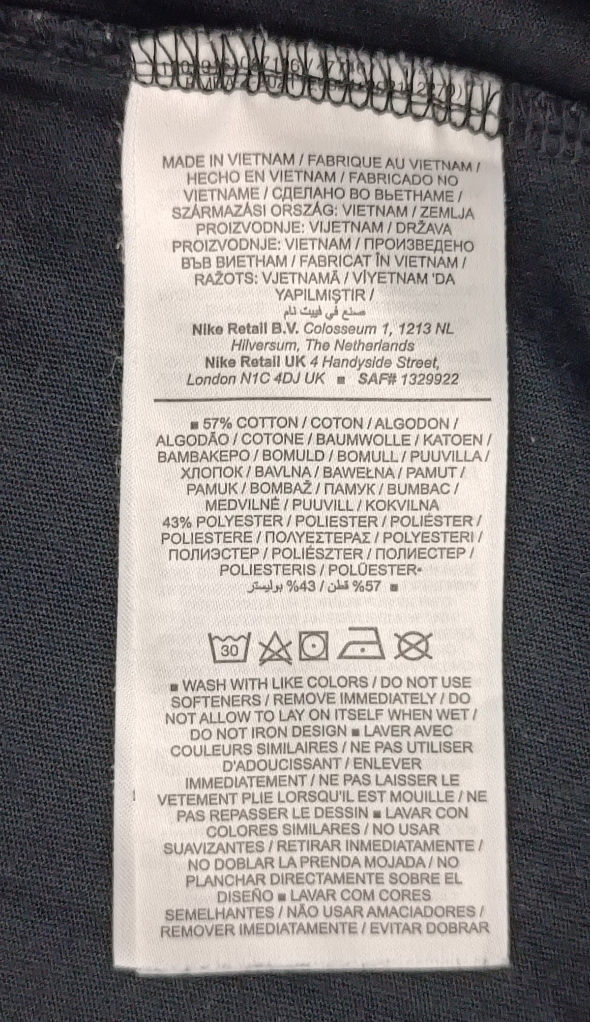 (L) Nike Sportswear Swoosh Shirt тениска