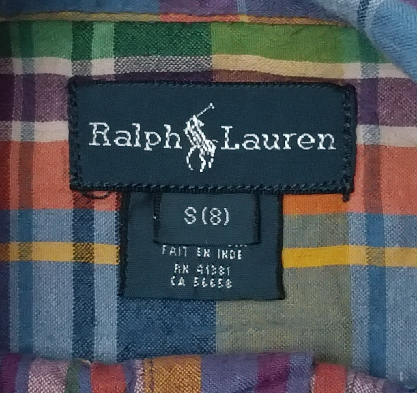 (ДЕТСКО) (Ръст 128-137см) POLO Ralph Lauren риза