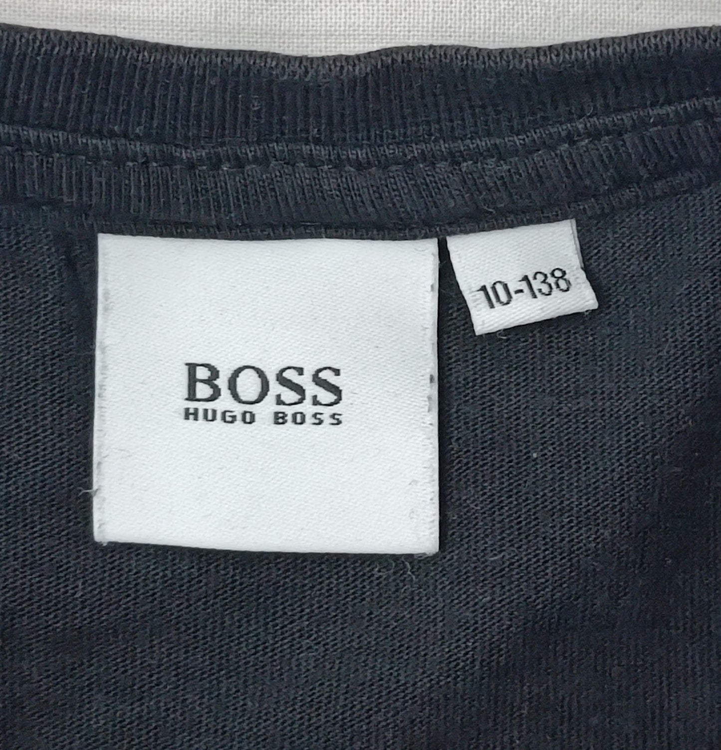 (ДЕТСКО) (Ръст 128-137см) Hugo Boss Logo T-Shirt тениска