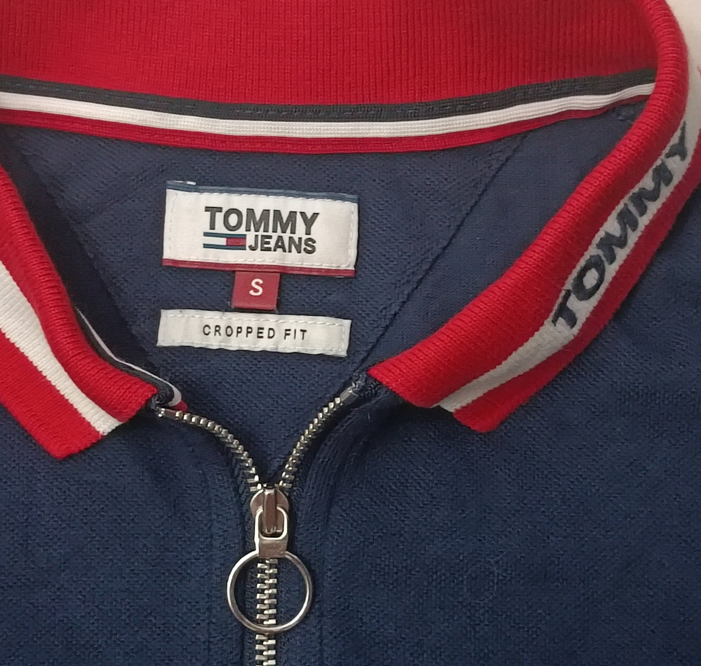 (ДАМСКО) (S) Tommy Jeans Polo Tee тениска