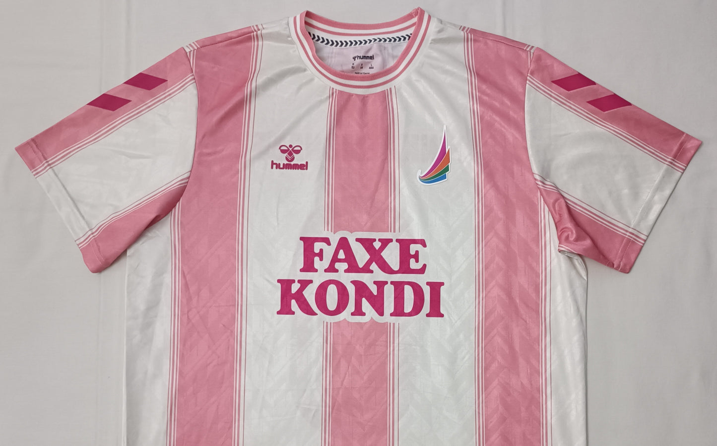 (M) Hummel x Faxe Kondi Pink Jersey тениска
