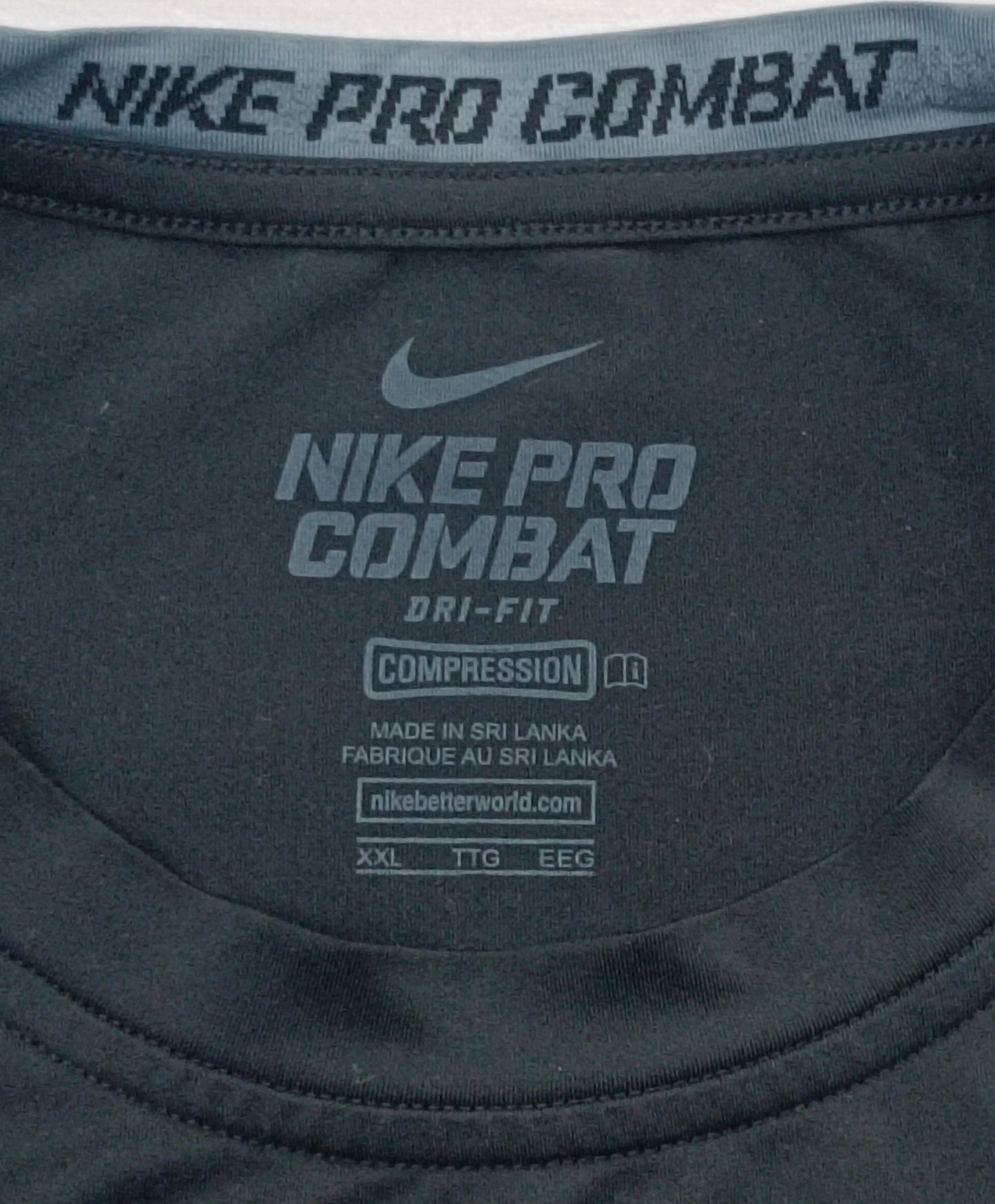 (2XL) Nike PRO Combat DRI-FIT Compression Tank Top потник