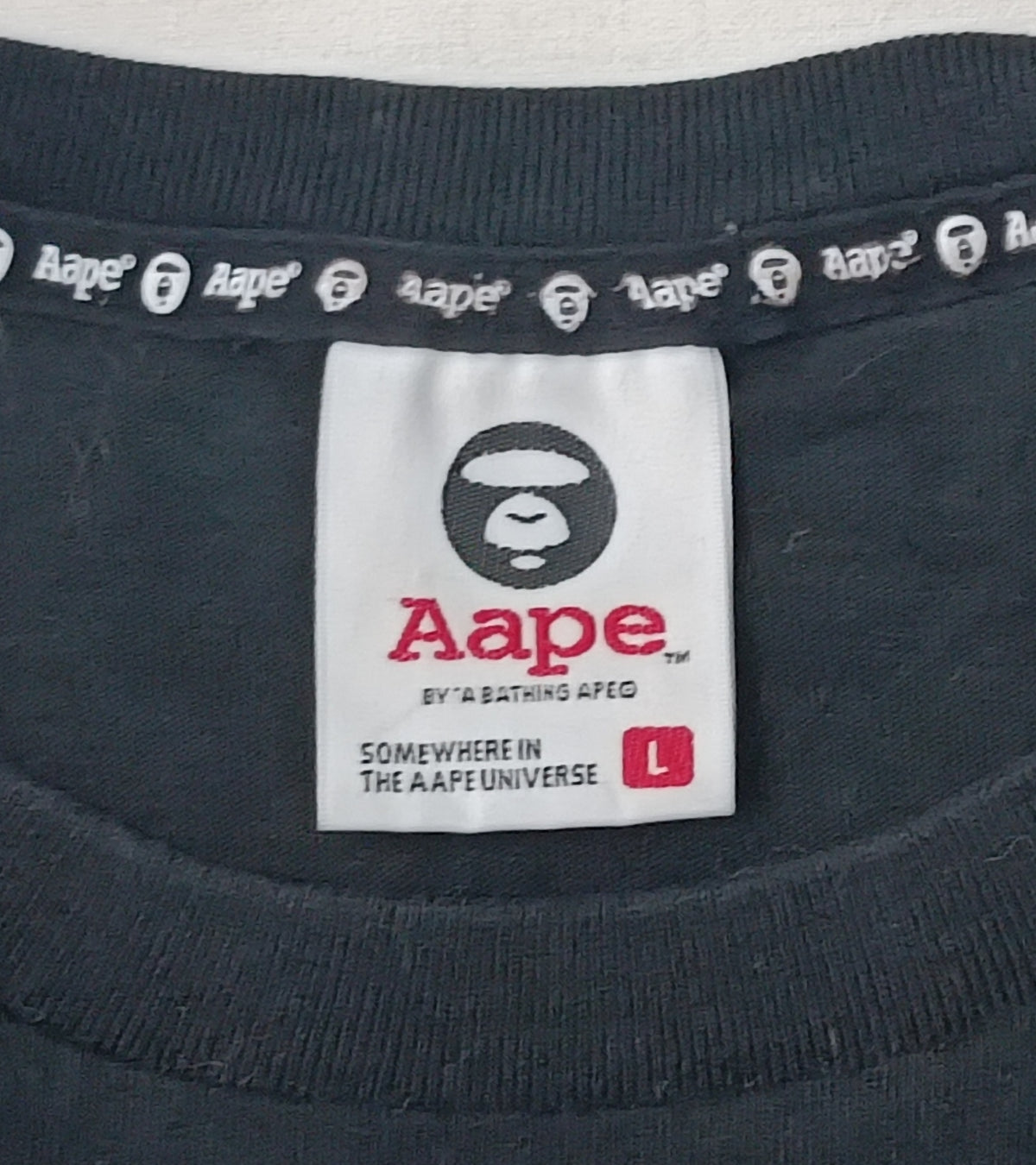 (L) A Bathing Ape Bape x Baby Milo T-Shirt тениска