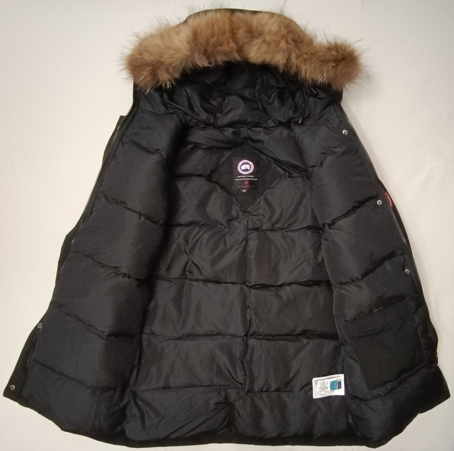 (ДАМСКО) (L) Canada Goose Down Parka Jacket пухено яке