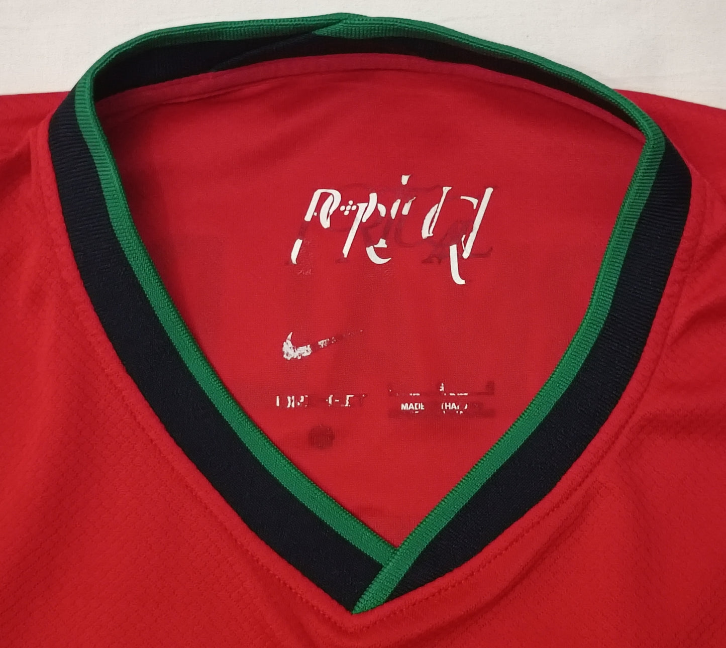 (L) Nike DRI-FIT Portugal #7 Ronaldo 2024 Home Jersey тениска