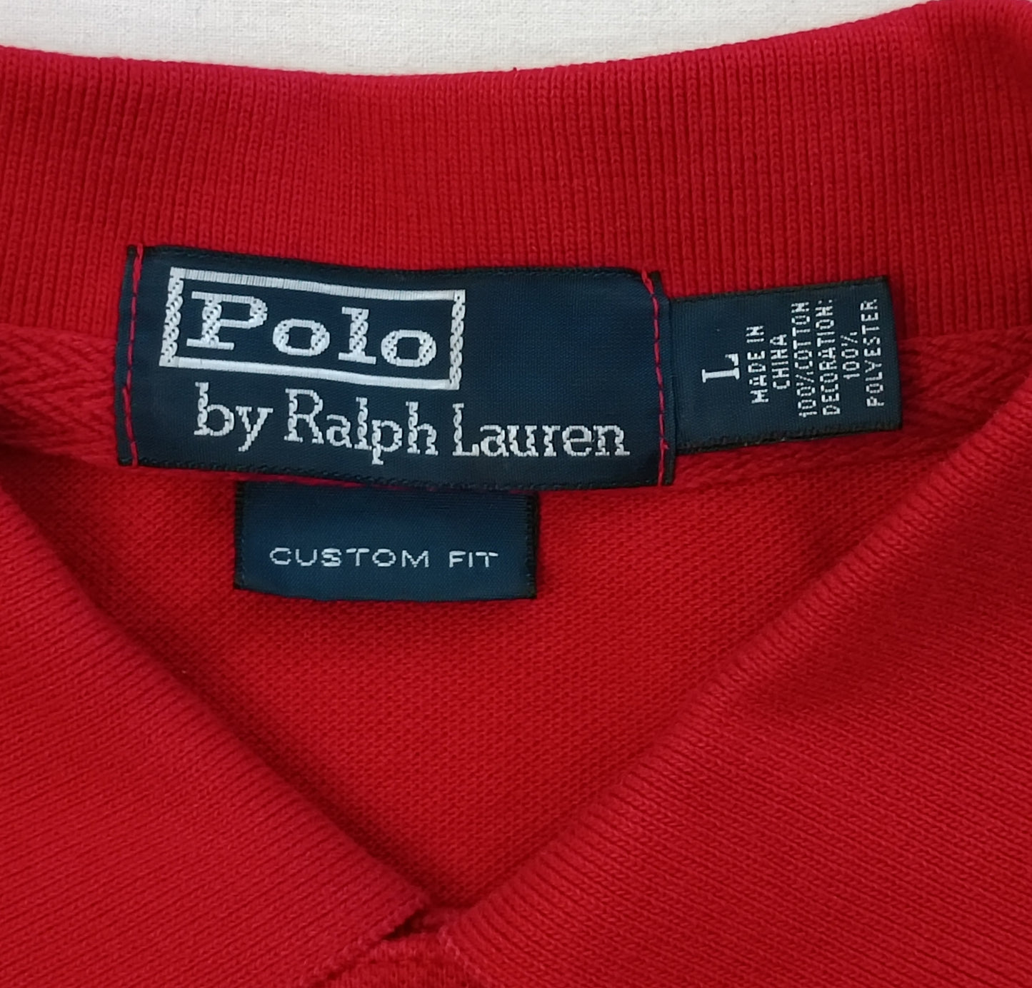 (L) POLO Ralph Lauren Polo Shirt поло тениска