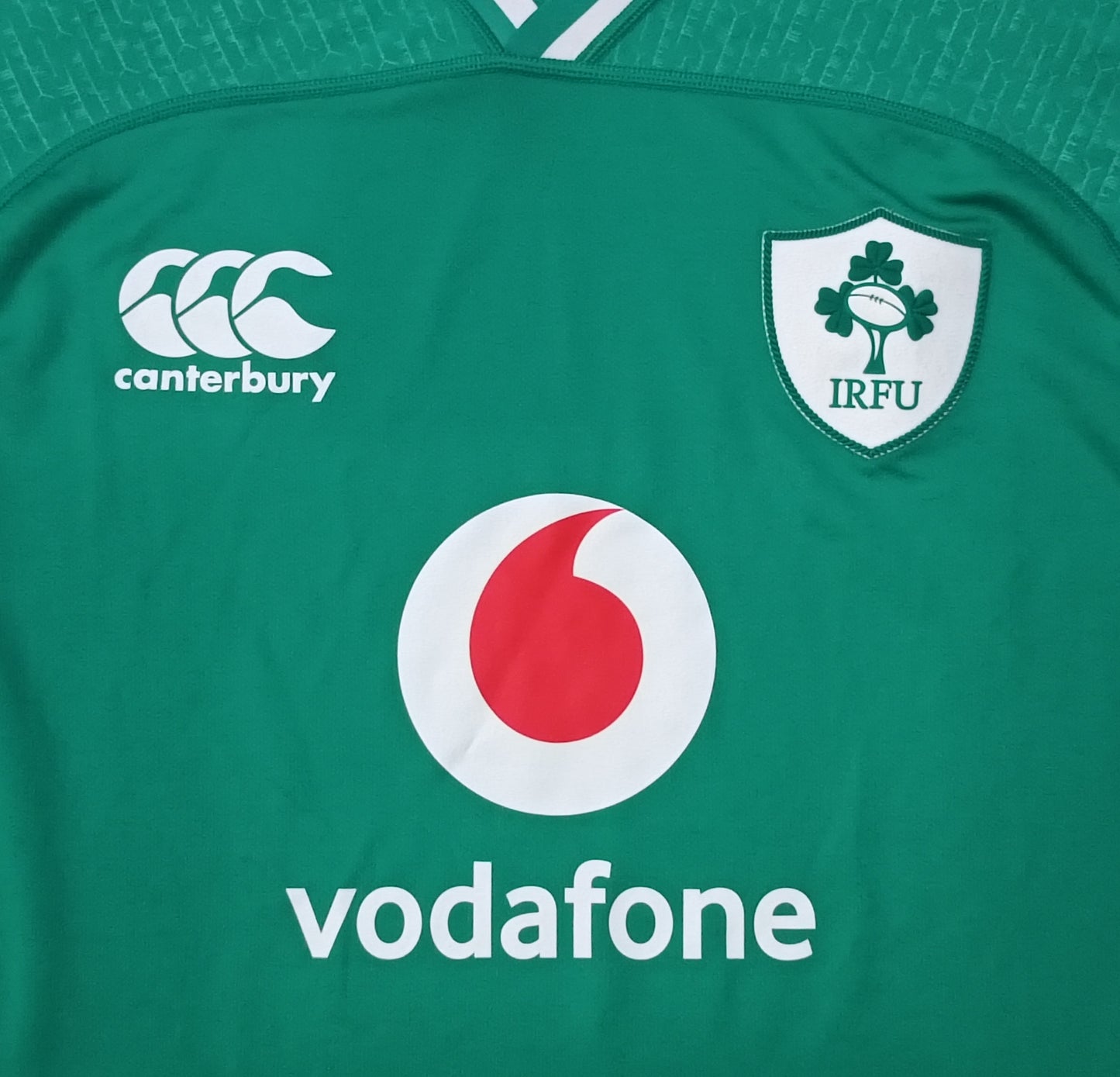 (L) Canterbury Ireland Rugby 2019 Home Jersey тениска