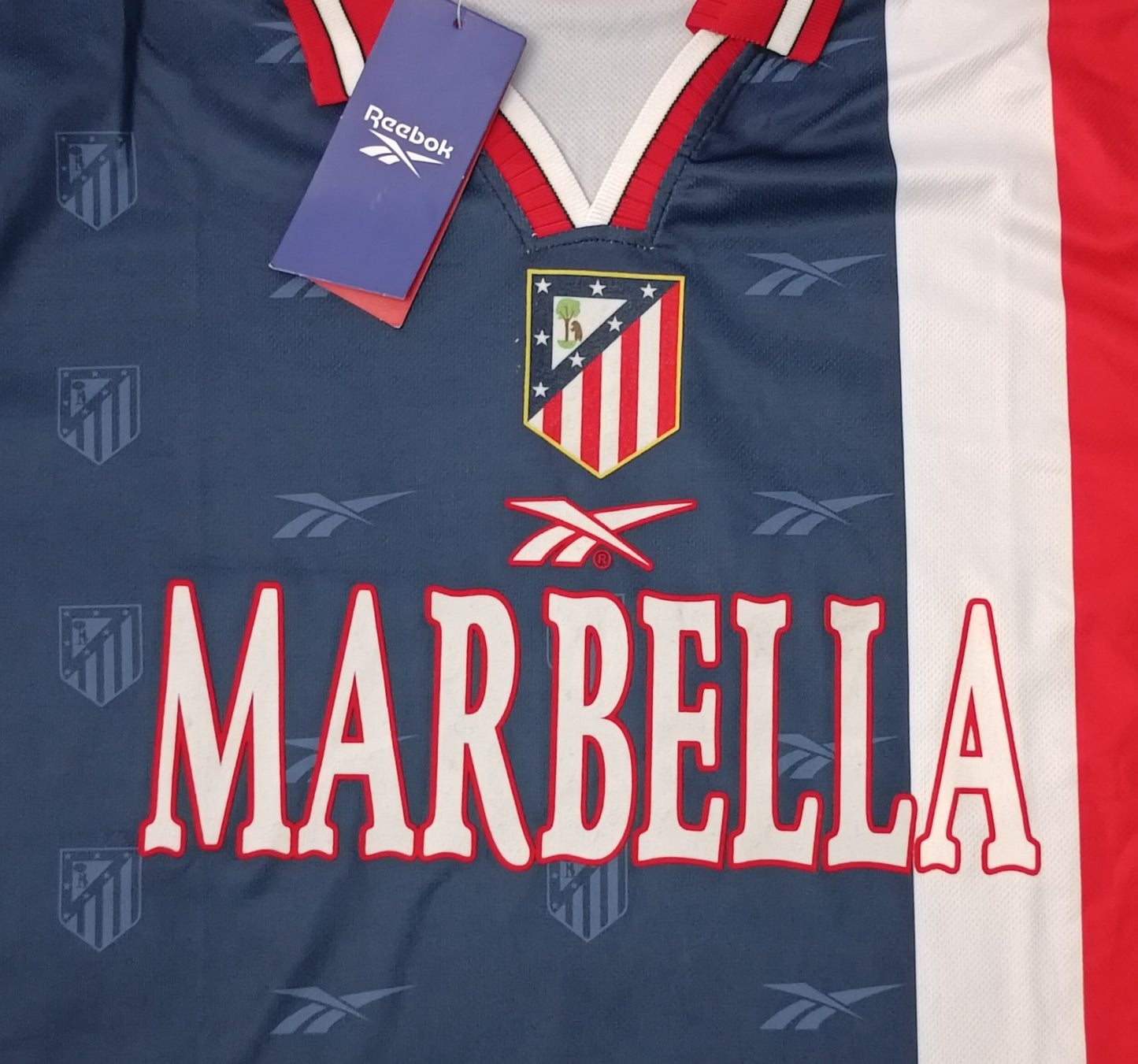 (XL) Reebok Atletico Madrid 1998/99 Away Jersey тениска