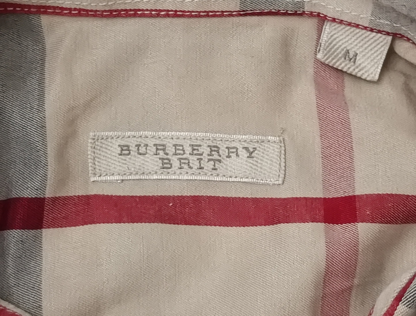 (M) Burberry Brit Long Sleeve риза