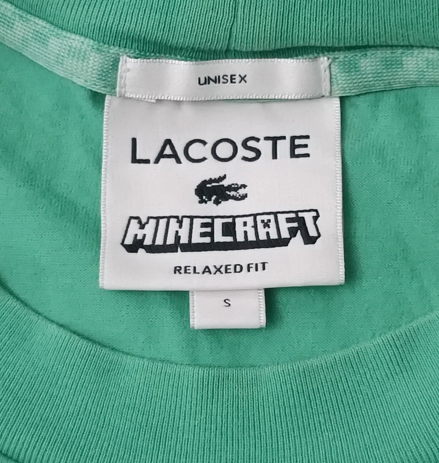 (S) Lacoste x Minecraft Shirt тениска