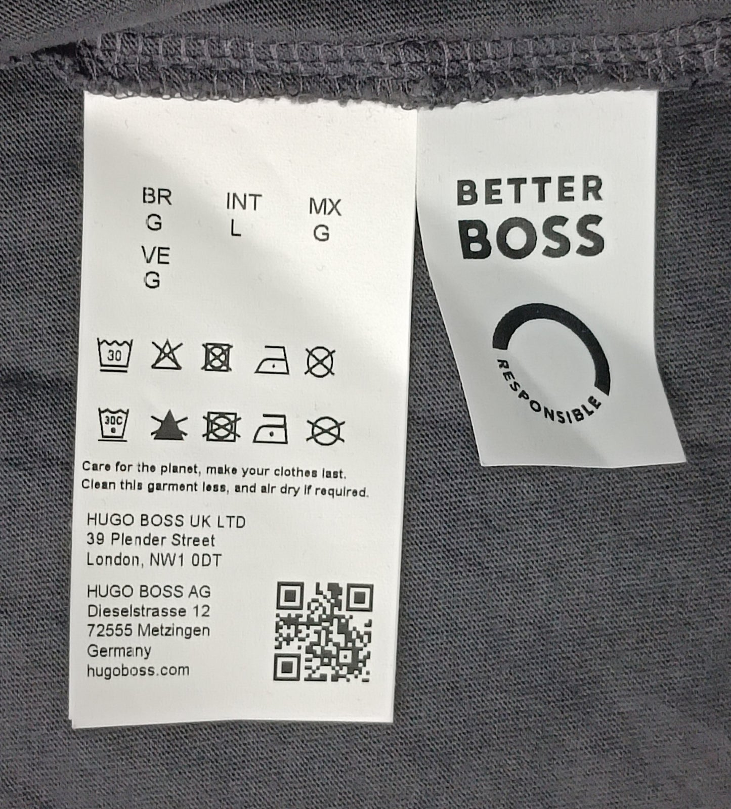 (L) Hugo Boss Shirt тениска