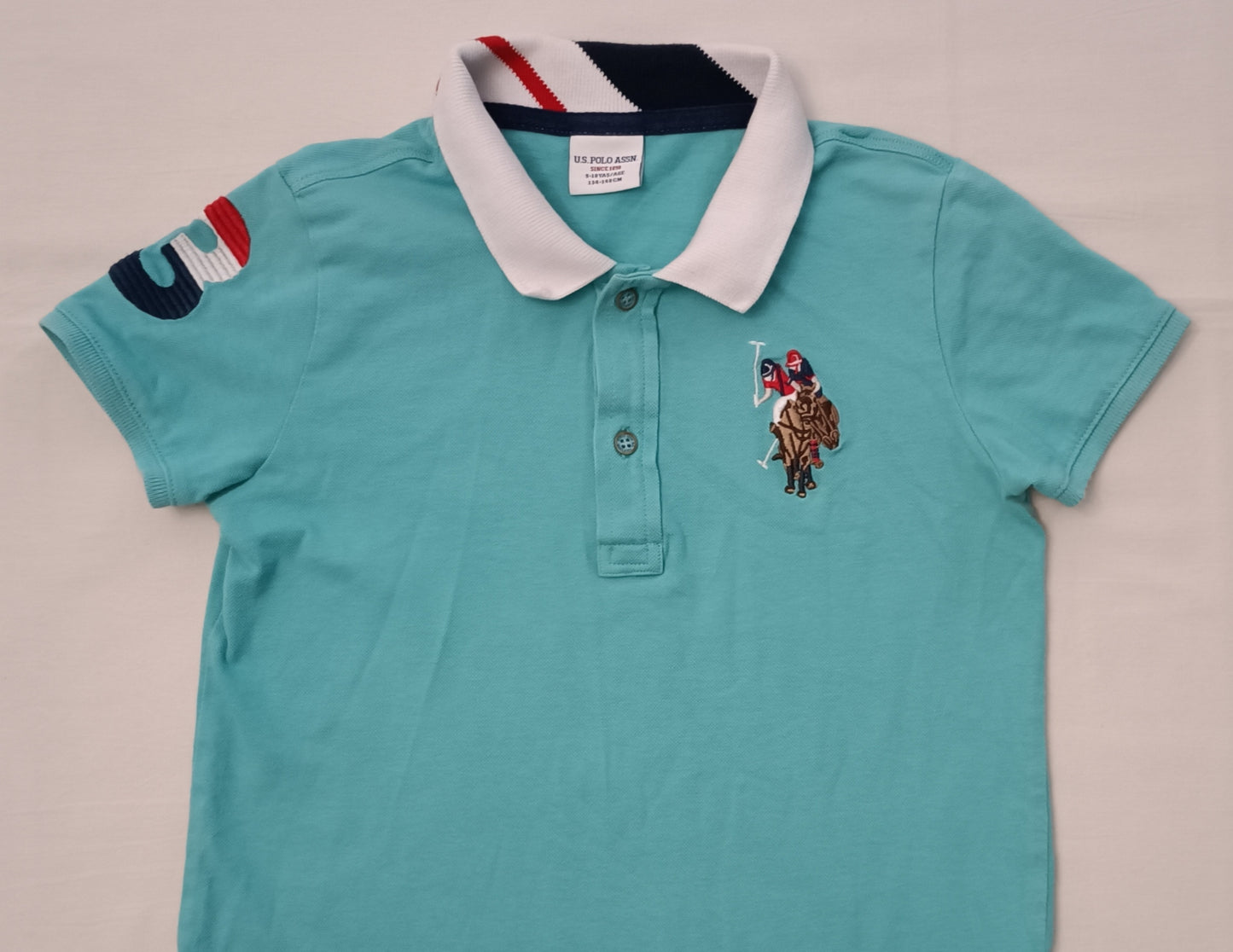 (ДЕТСКО) (Ръст 128-137см) U.S. Polo ASSN поло тениска