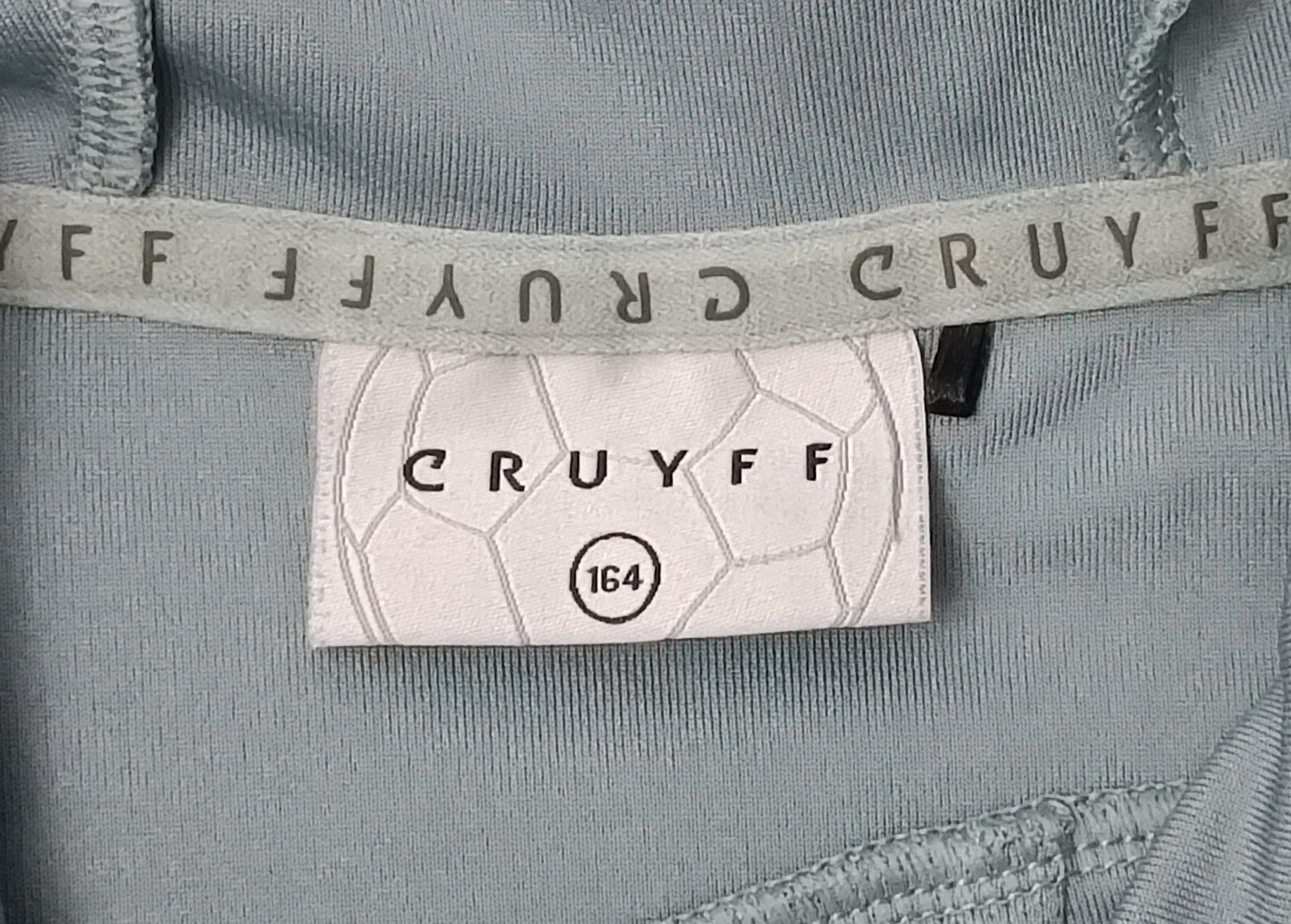 (ДЕТСКО) (Ръст 147-158см) Cruyff Short Sleeve Hoodie горнище