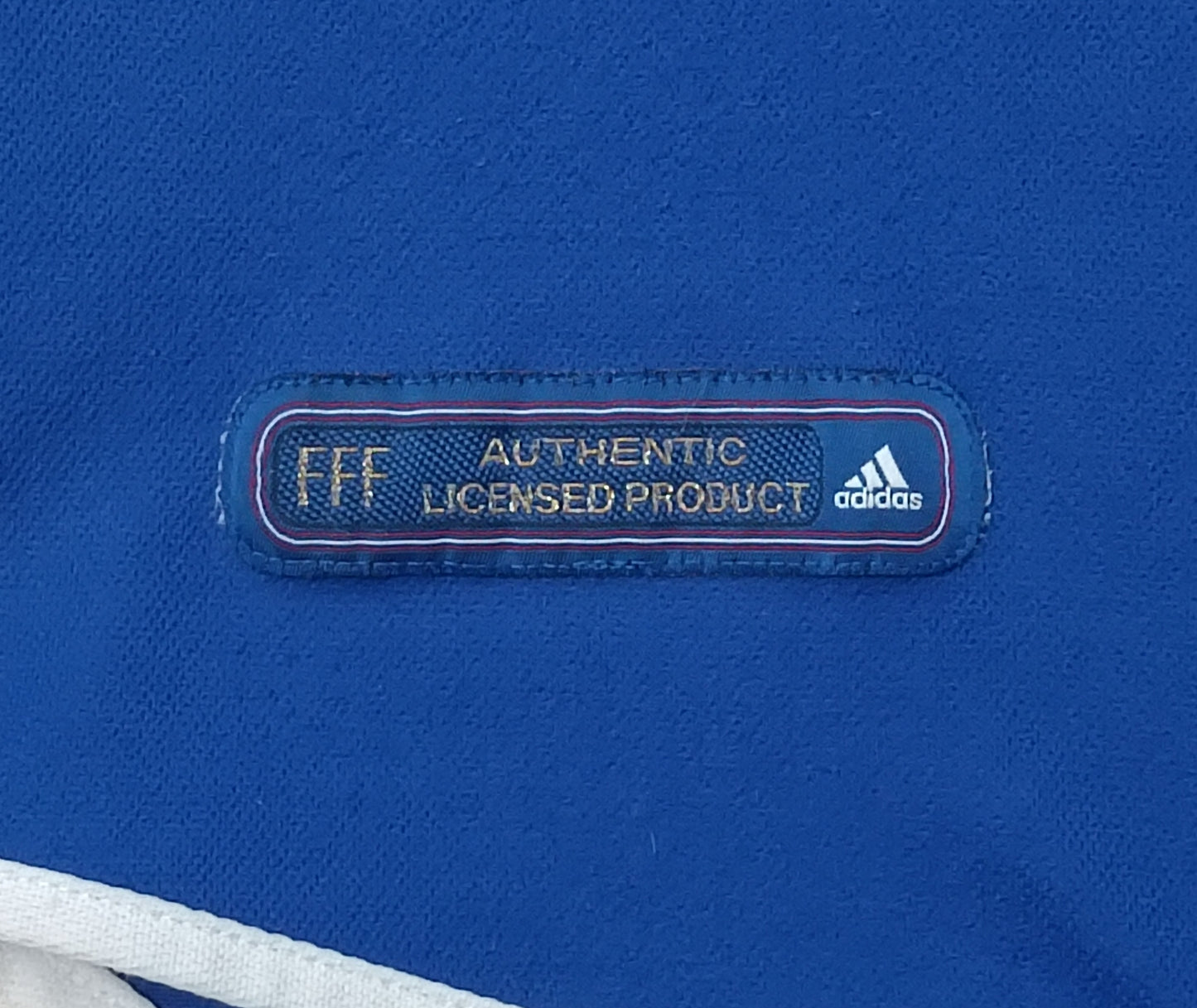 (L) Adidas FFF France 1999 Home Jersey тениска