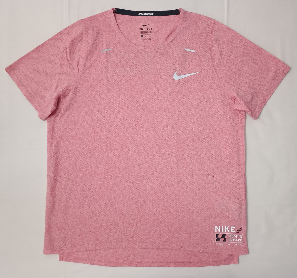 (L) Nike DRI-FIT Breathe Rise 365 Tee тениска