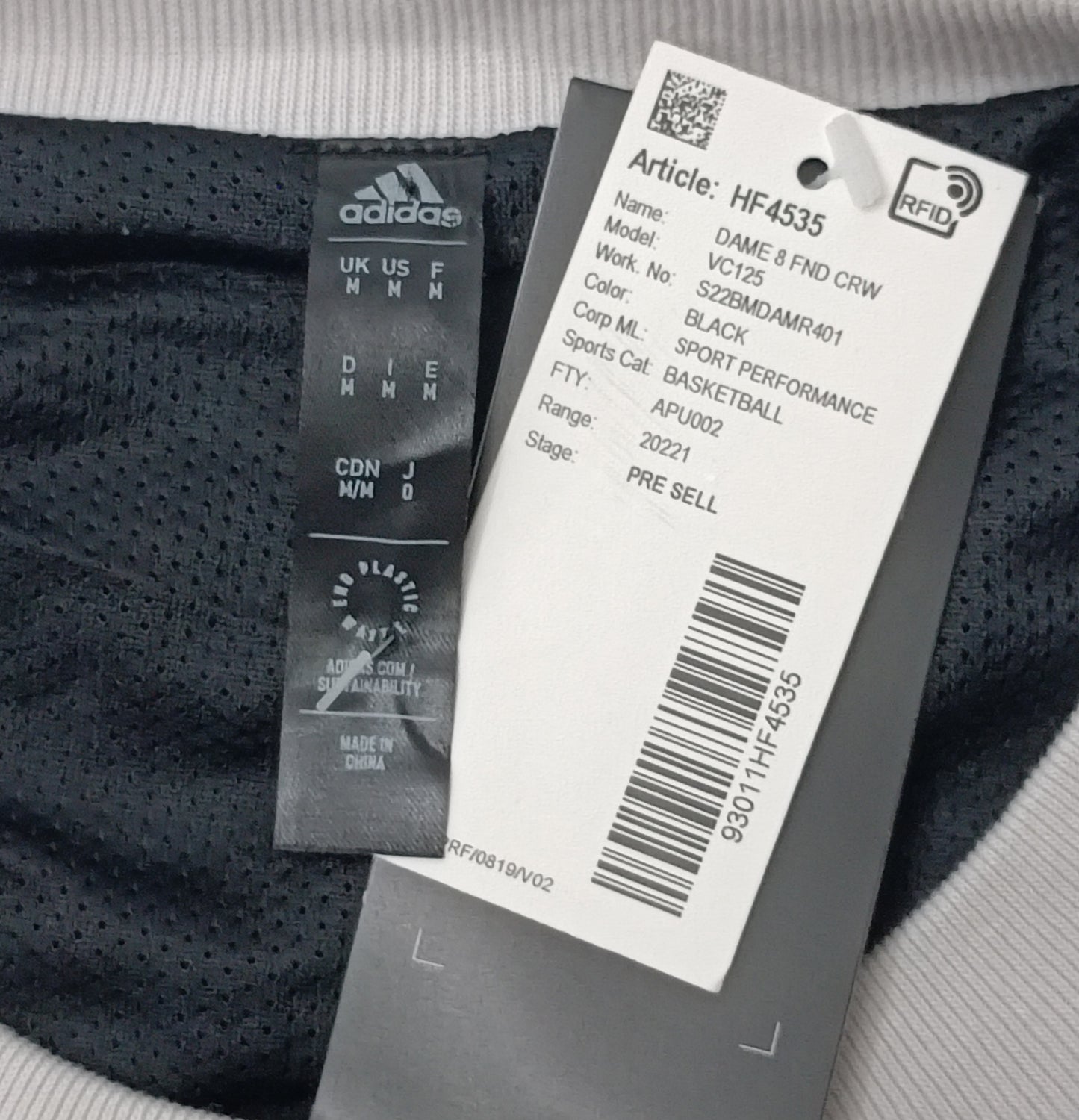 (M) Adidas Dame 8 FND Sweatshirt горнище