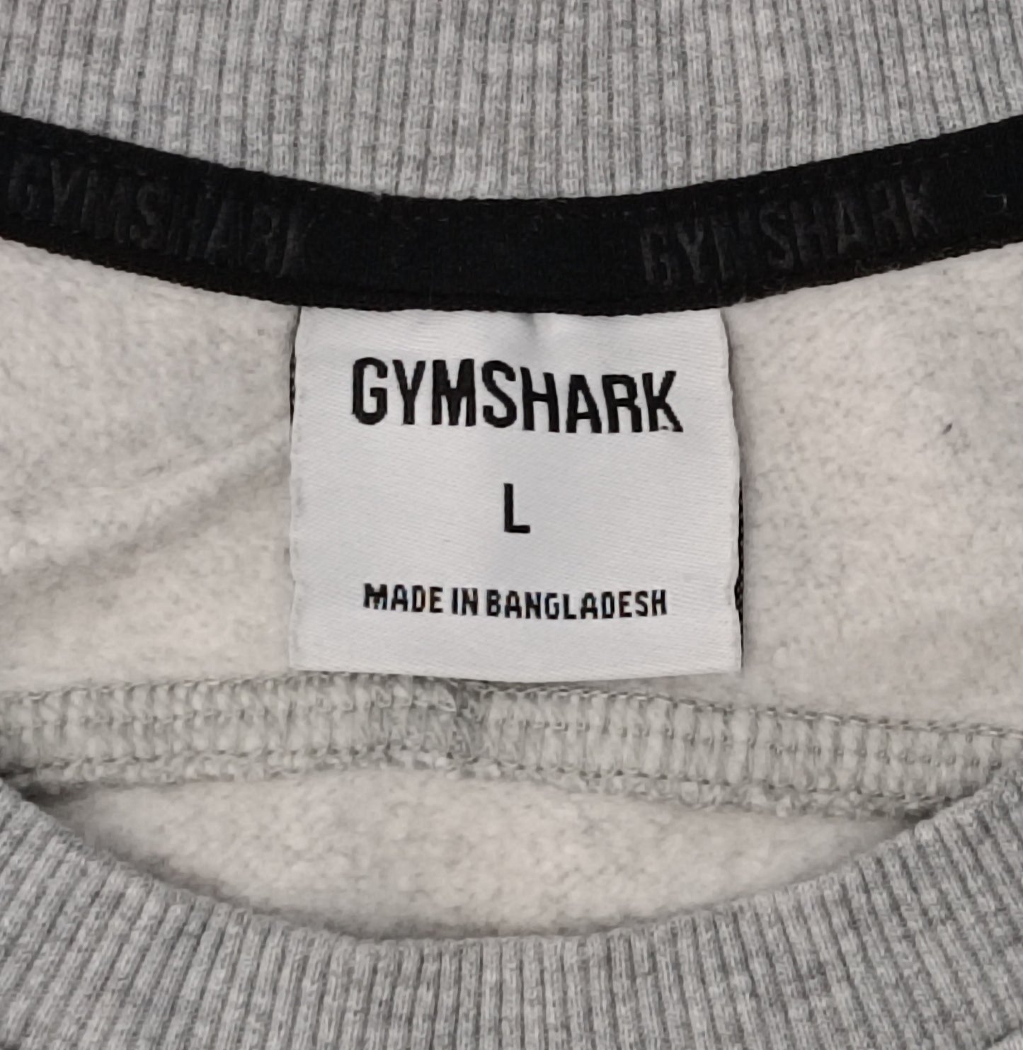 (L) Gymshark Crest Sweatshirt горнище