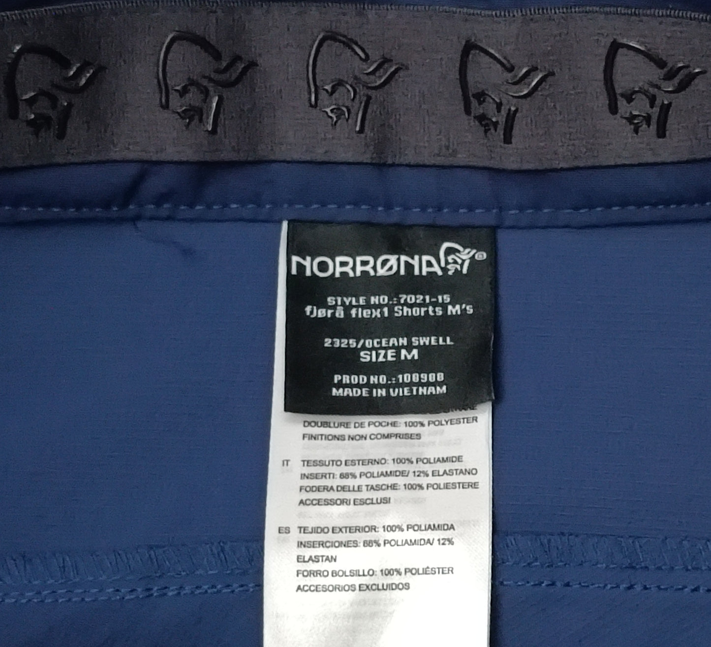 (M) Norrona Fjora Flex1 Shorts шорти