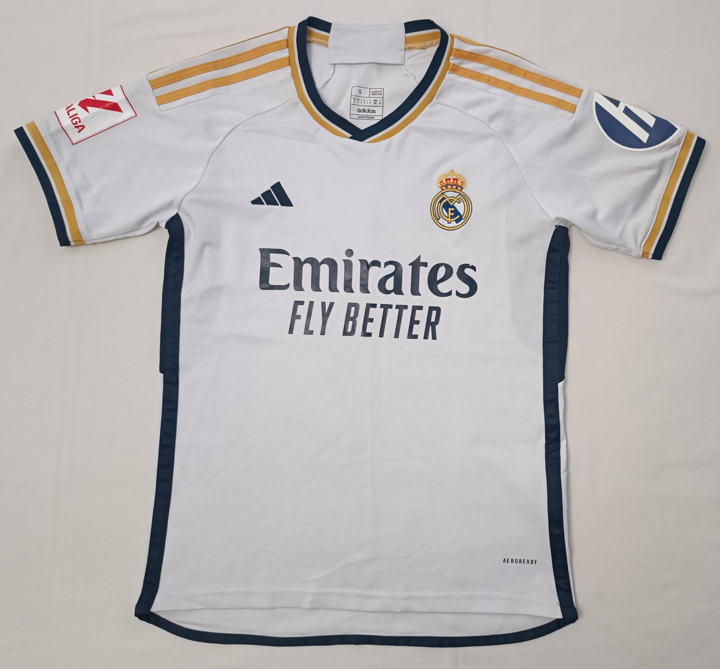 (S) Adidas Real Madrid #5 Bellingham 2023/24 Home Jersey тениска