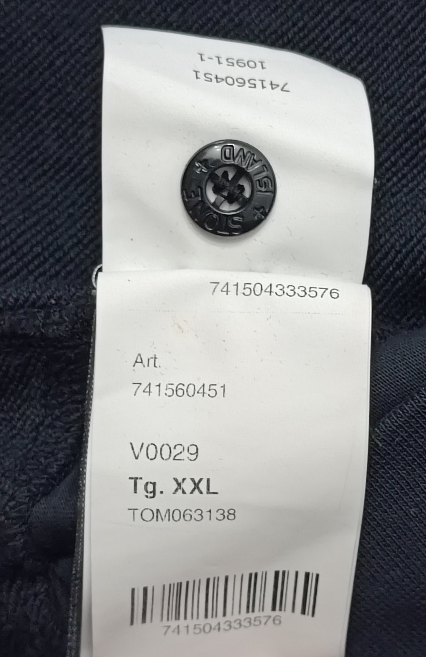 (2XL) Stone Island Hoodie горнище