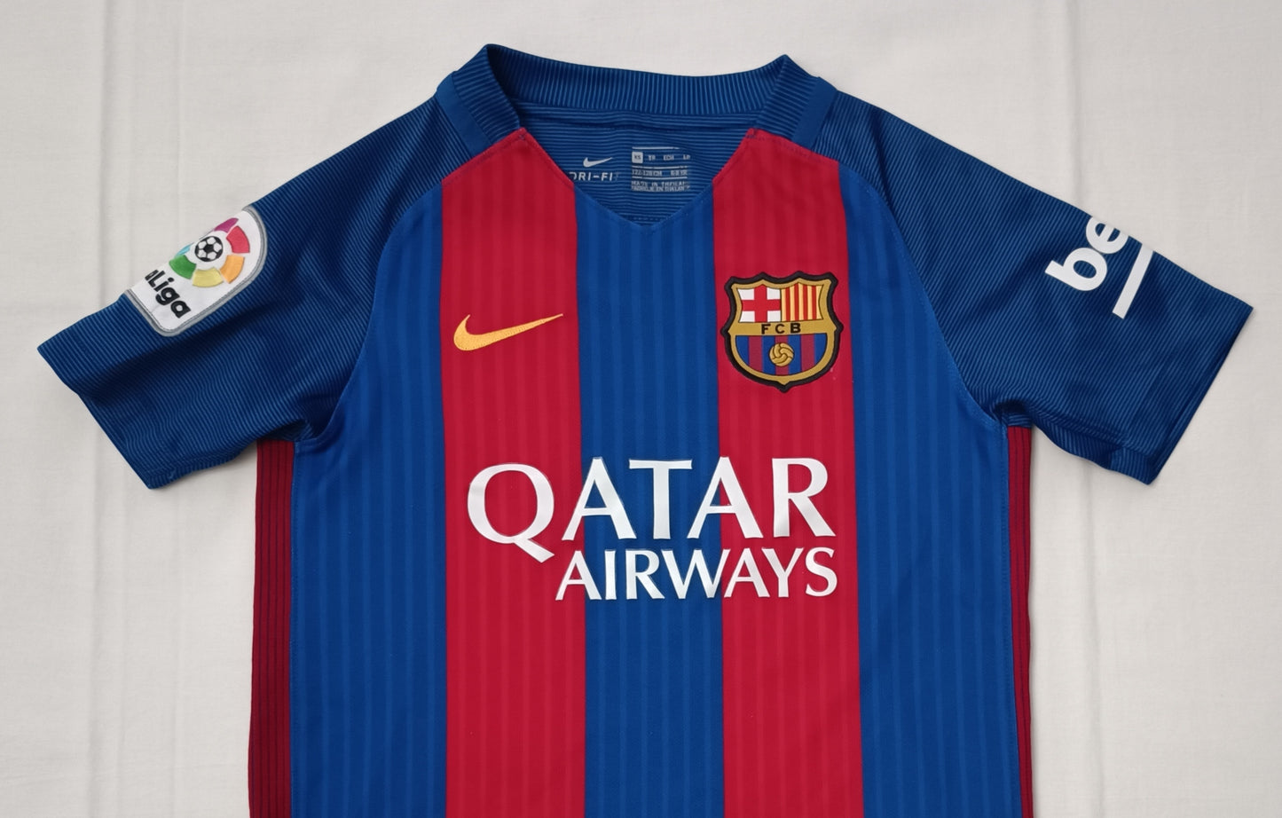 (ДЕТСКО) (Ръст 122-128см) Nike DRI-FIT FC Barcelona Nikola Home Jersey + Shorts екип (тениска и шорти)