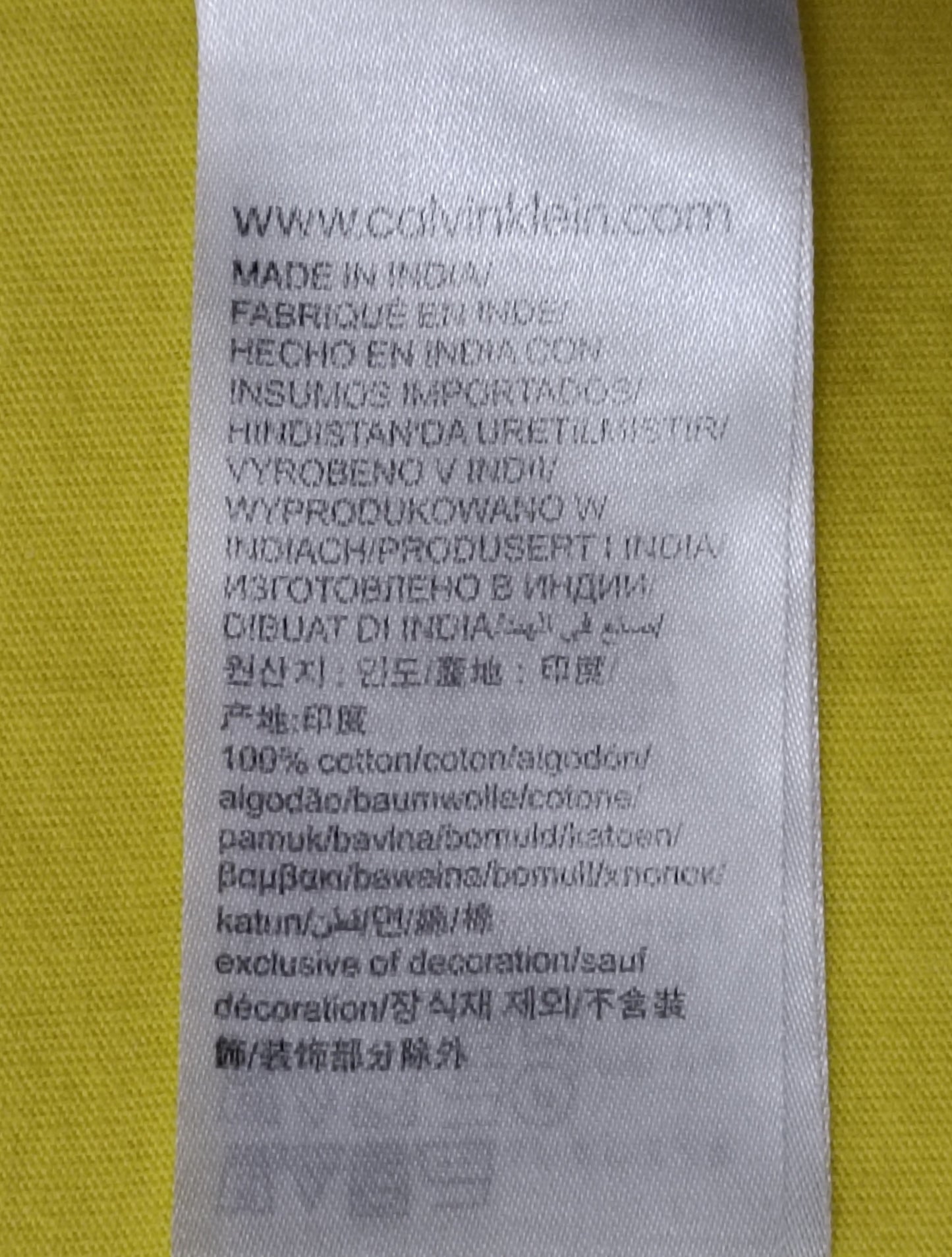 (L) Calvin Klein Jeans Shirt тениска