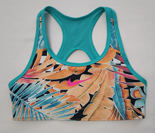 (ДЕТСКО) (Ръст 156-166см) Nike DRI-FIT Reversible Bra бюстие с две лица