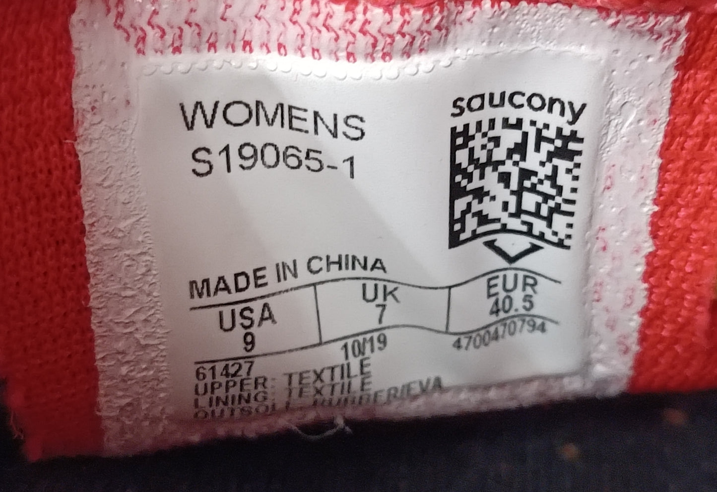 (ДАМСКО) (40) Saucony Type 9 Shoes спортни обувки