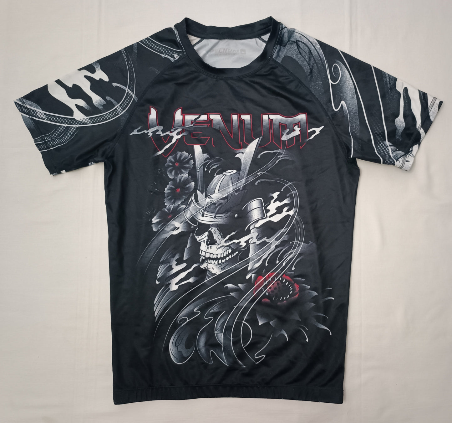 (XL) Venum Samurai Skull Rashguard Shirt тениска