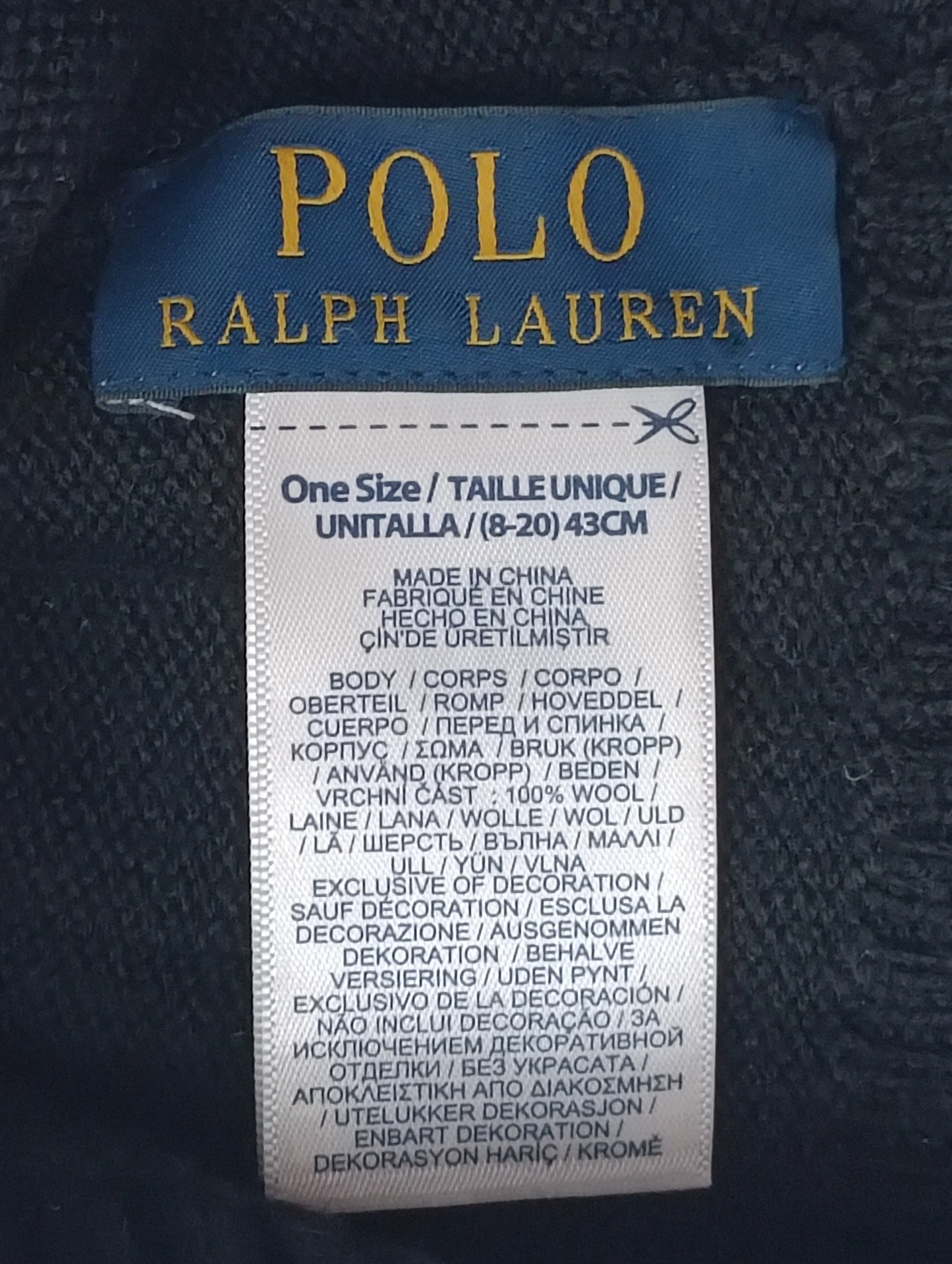 (ДЕТСКО) POLO Ralph Lauren Wool Hat шапка