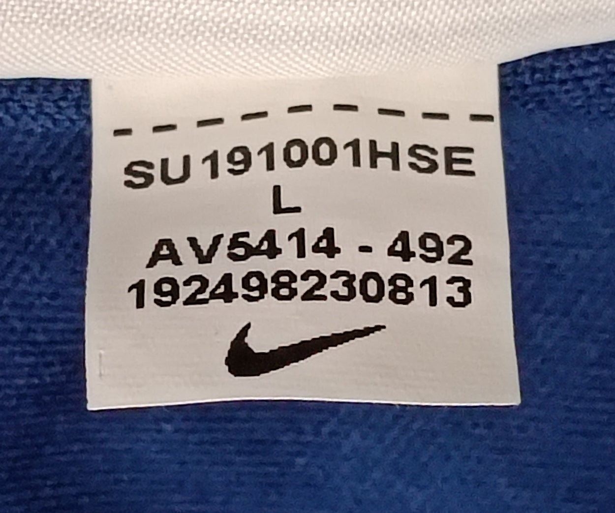 (L) Nike DRI-FIT Sweatshirt горнище