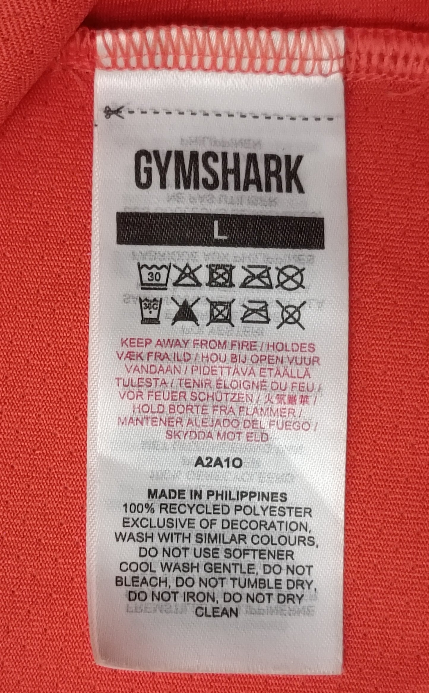 (L) Gymshark Training Vest потник