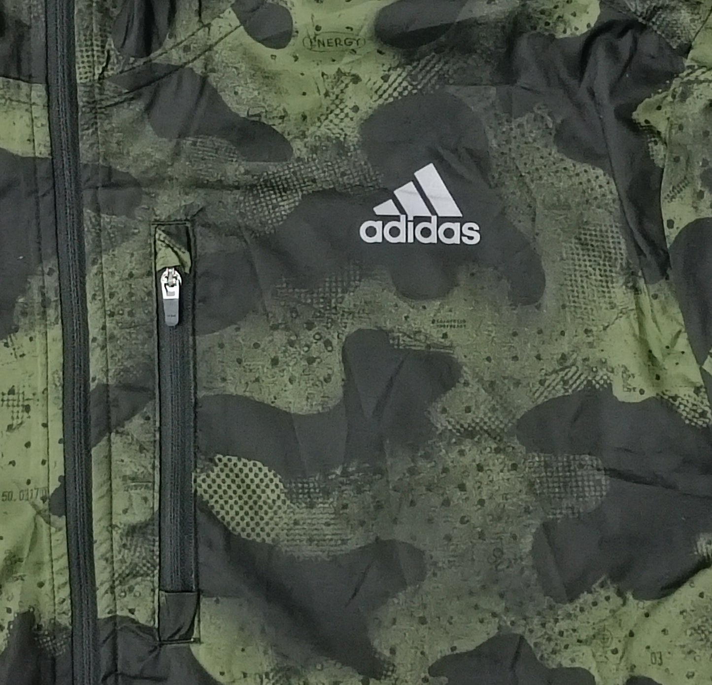 (M) Adidas Camouflage Windbreaker Jacket яке