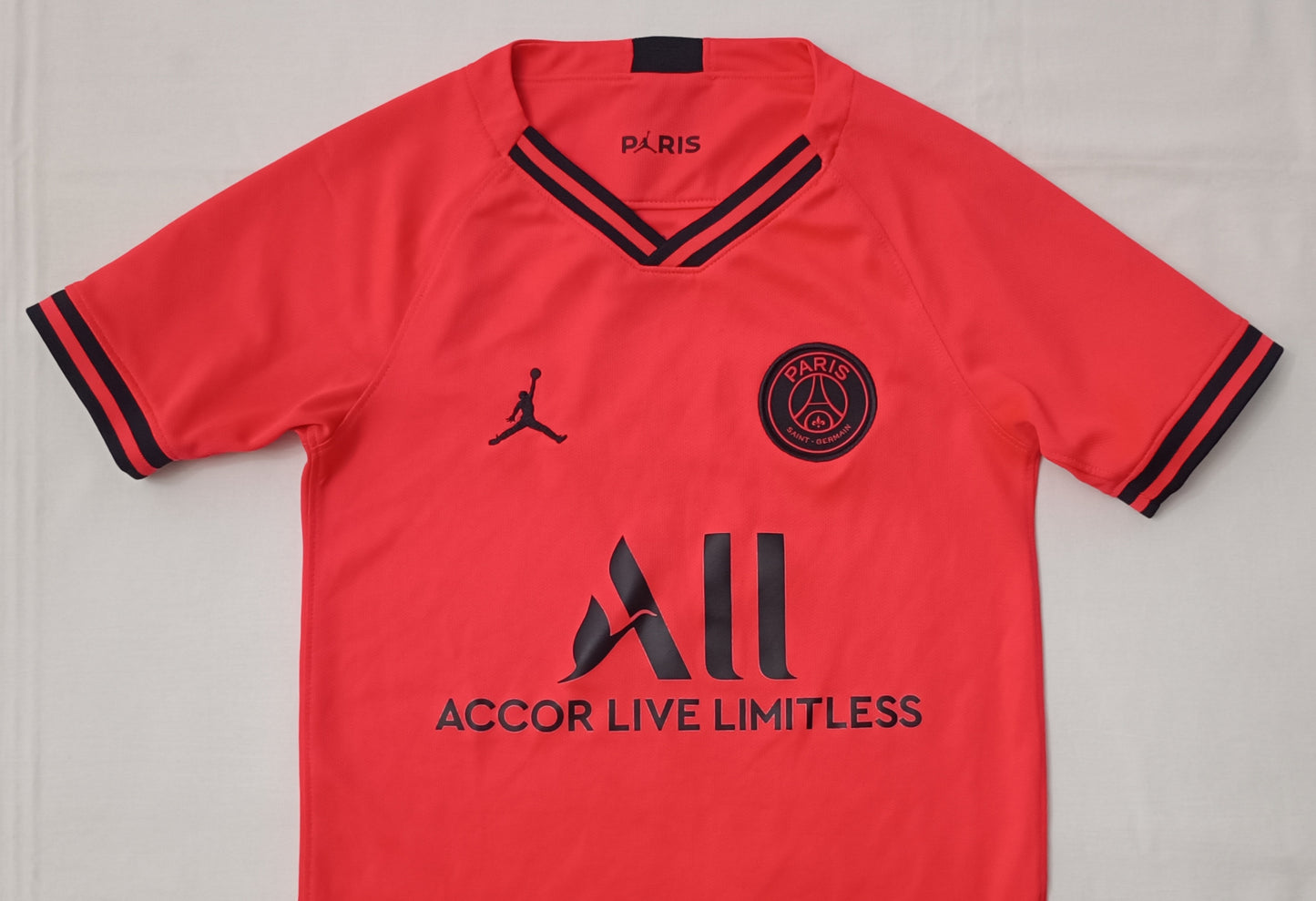 (ДЕТСКО) (Ръст 128-137см) Jordan AIR Nike PSG Paris Saint-Germain Jersey тениска